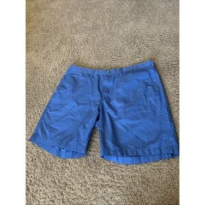 Eddie Bauer Men's Size 40 Shorts Blue Casual Cotton Comfort Fit